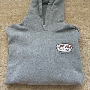 Ron Jon Heather Gray Surf Shop Hoodie
